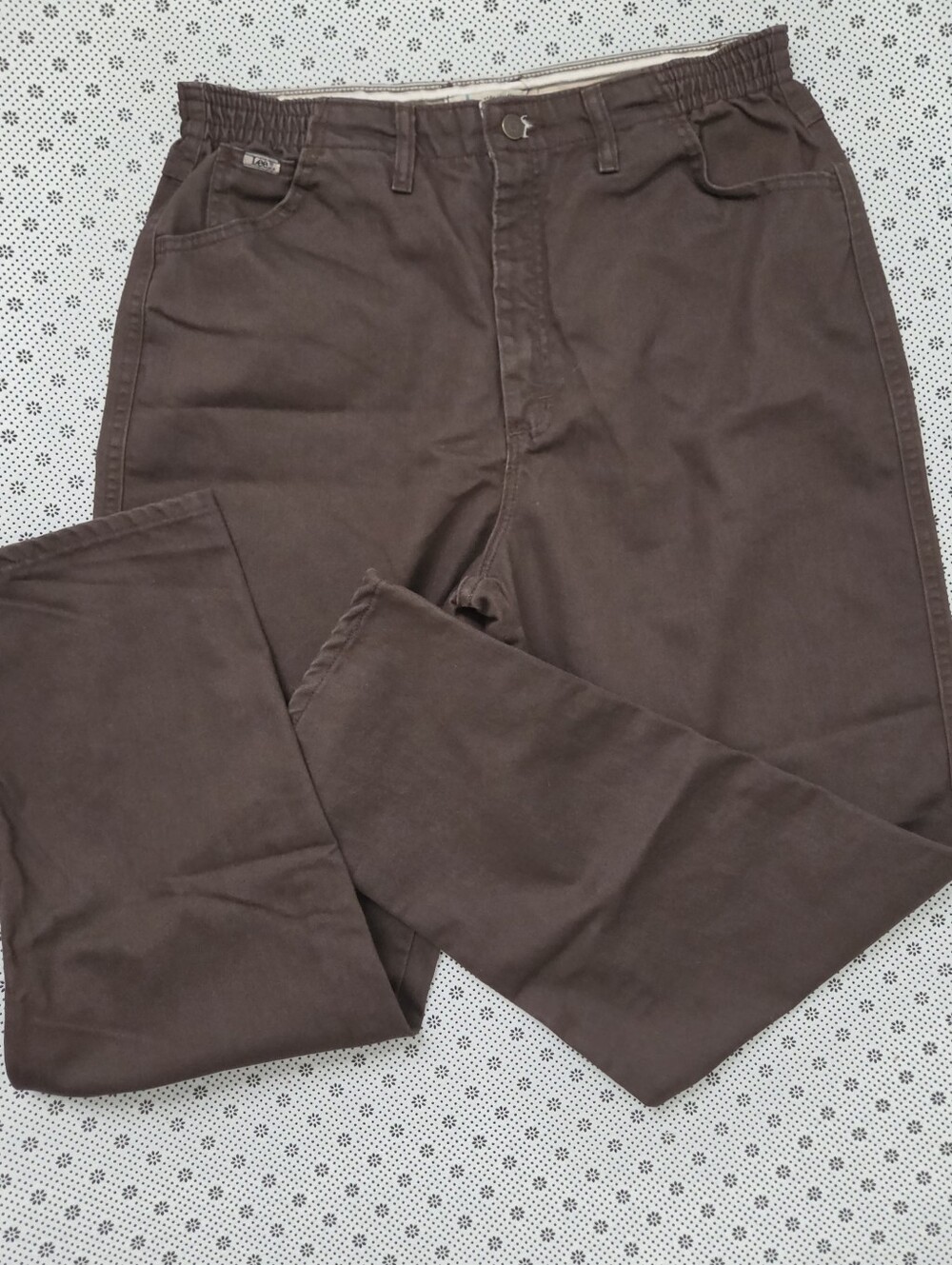 Lee Women's Straight Leg Jeans in Brown Vintage